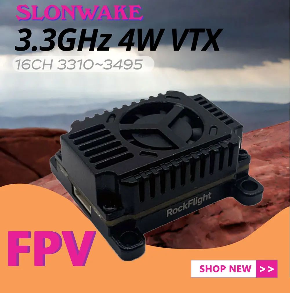 SLONWAKE FPV 3.3G 16CH 4000mW  - Fpv Drone Frame 评论和价格
