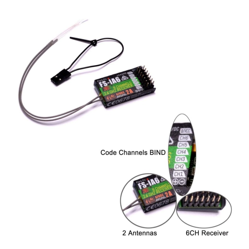 Flysky FS-IA6 Receiver 6CH Dua - Fpv Drone Battery 评论和价格