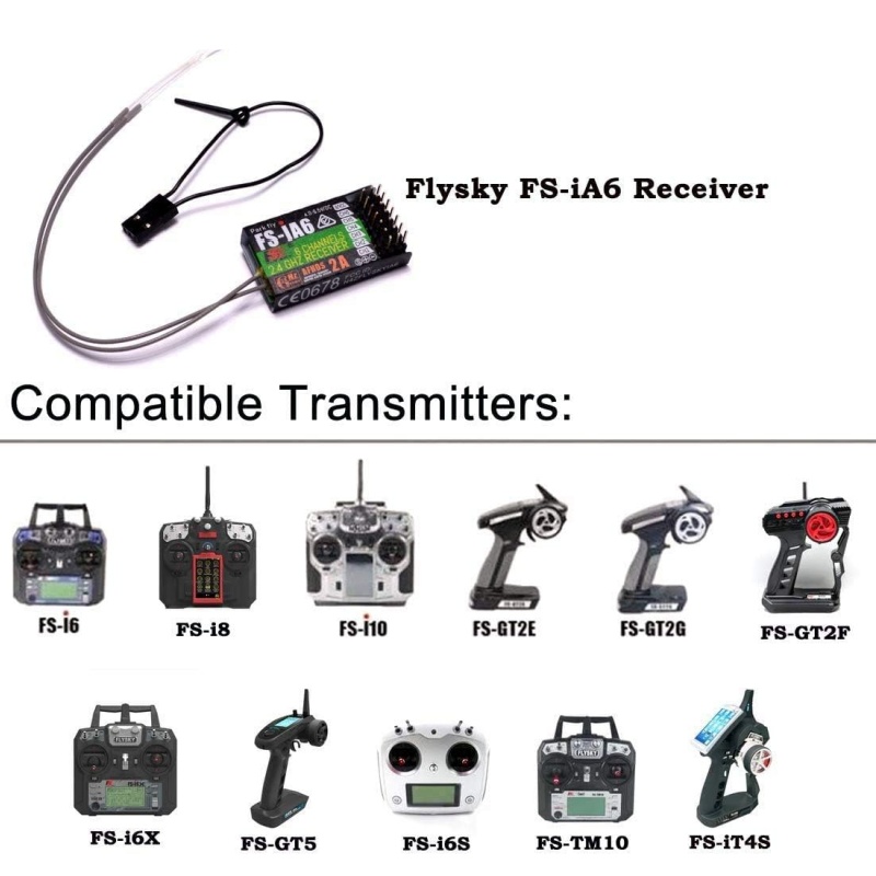 Flysky FS-IA6 Receiver 6CH Dua - Fpv Drone Battery 评论和价格
