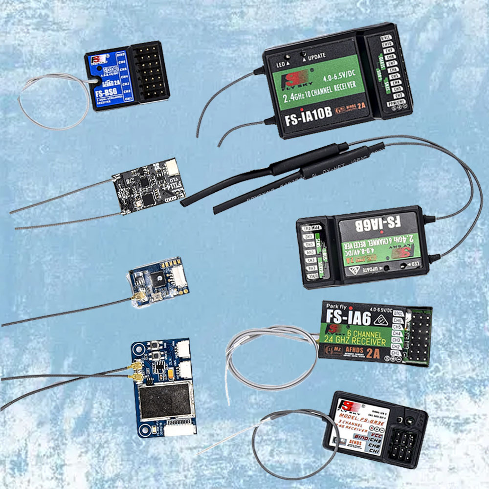 Flysky RC Receiver FS-IA6 IA6B - Fpv Drone Battery 评论和价格