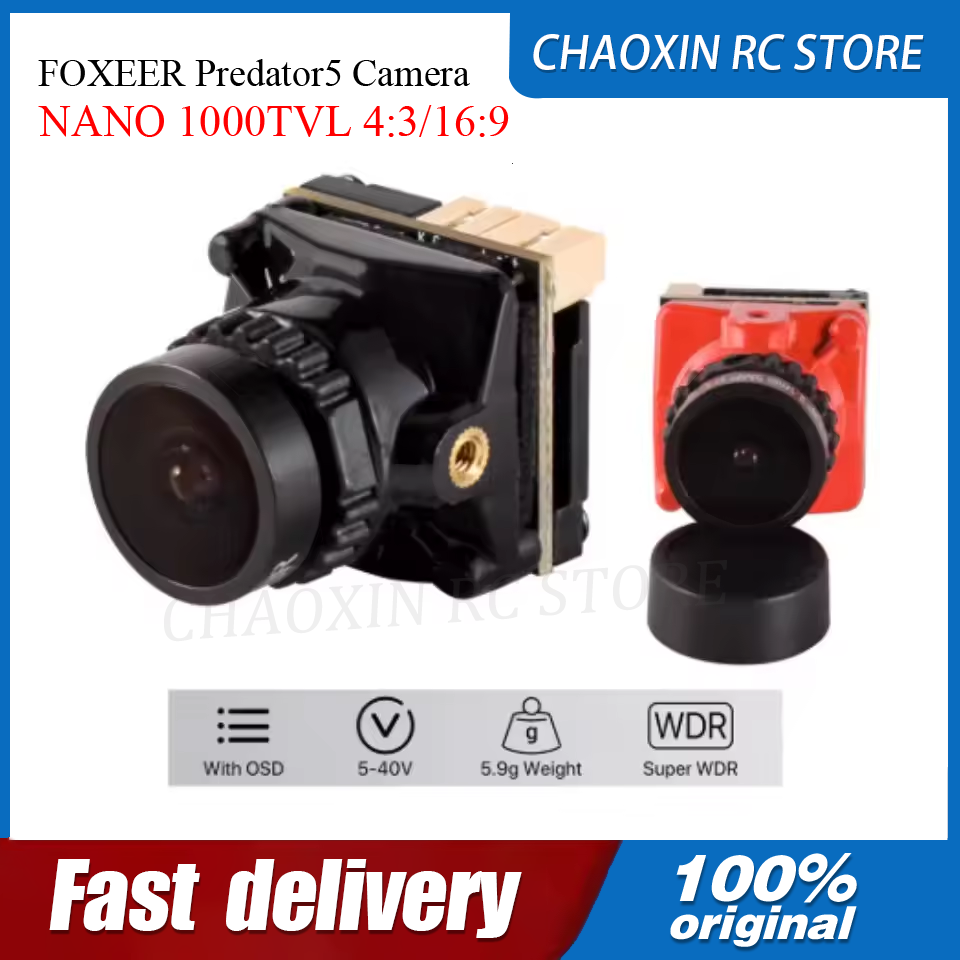 FOXEER Predator5 Camera NANO 1 - Fpv Drone Battery 评论和价格
