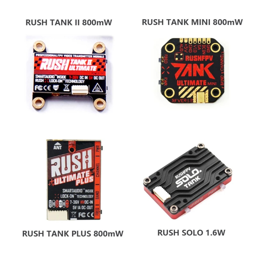 RUSH TANK Ultimate II/Mini/PLU - Fpv Drone Frame 评论和价格