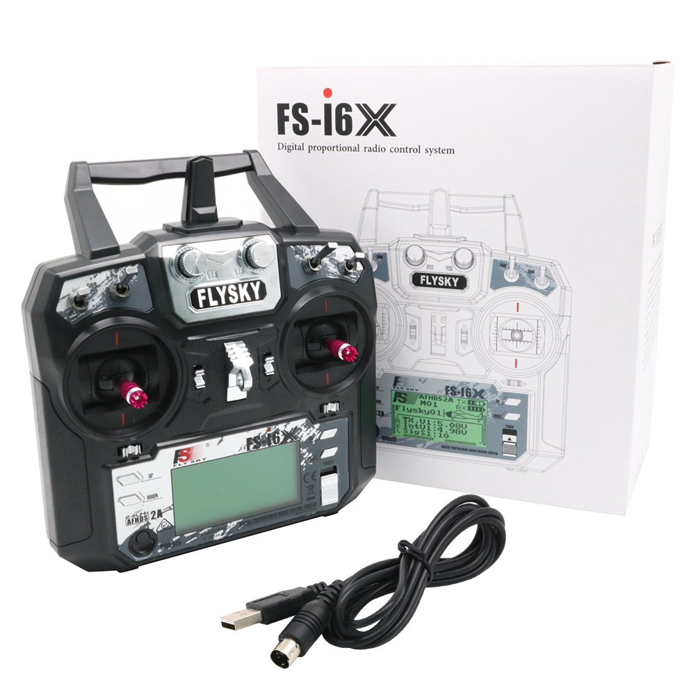 FLYSKY FS-i6X FS i6X 10CH 2.4G - Fpv Drone Battery 评论和价格