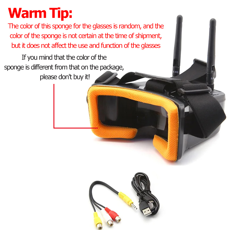 VR009 FPV Video Goggles 3Inch  - Fpv Drone Goggles 评论和价格