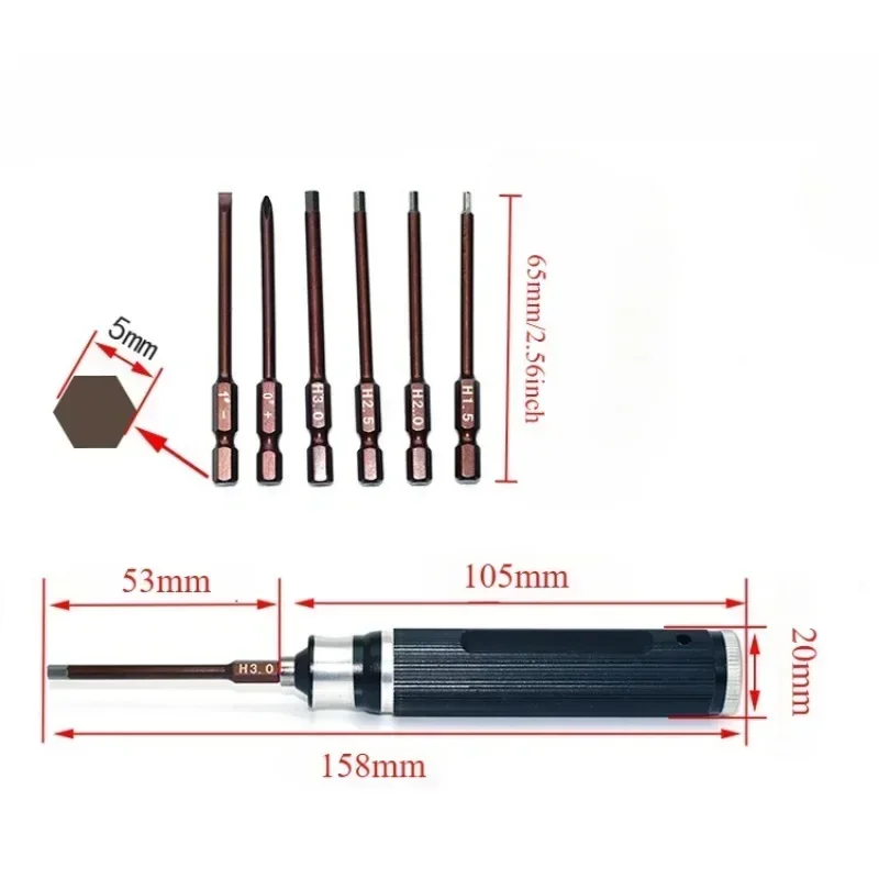 6 in 1 Screwdrivers Repair Too - Fpv Drone Tool Kit 评论和价格